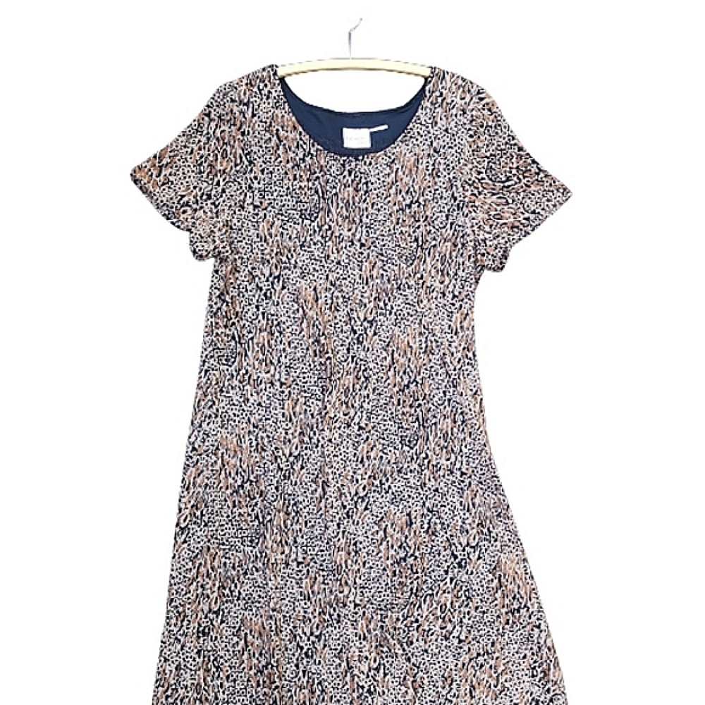 Halmode Plus Mob Wife Leopard Baddie Short Sleeve Maxi Dress ♥️